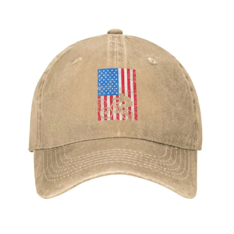 

Punk Cotton Mountain Bike Downhill Baseball Cap for Men Women Adjustable Mountain Biking MTB Dad Hat Outdoor