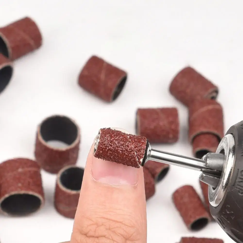 

100Pcs Excellent 3 Styles Manicure Grit-Files Multipurpose Nail Art Grinder Manicure Sanding Bands Remove Nail Gel
