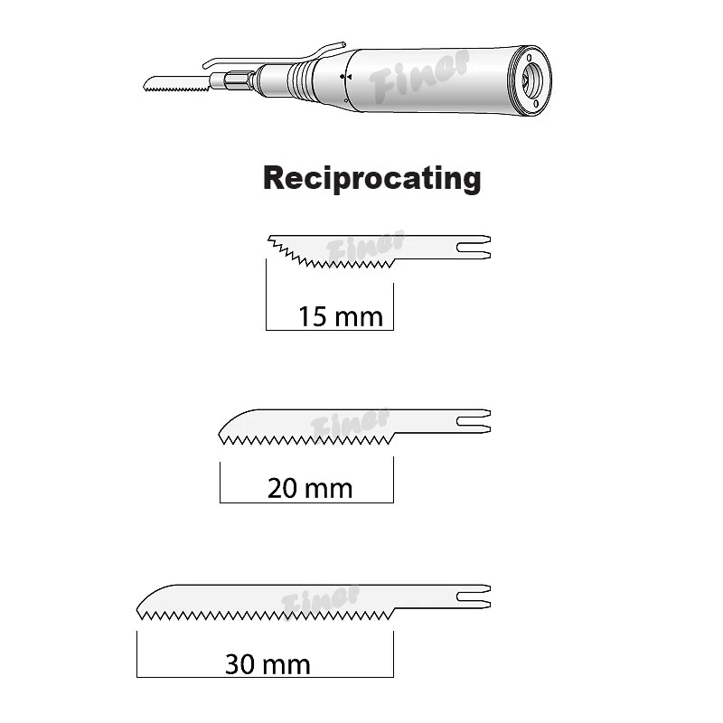 

Dental Micro Saw Handpiece for Bone Harvesting Oral Surgery Oscillating Straight Hand Piece