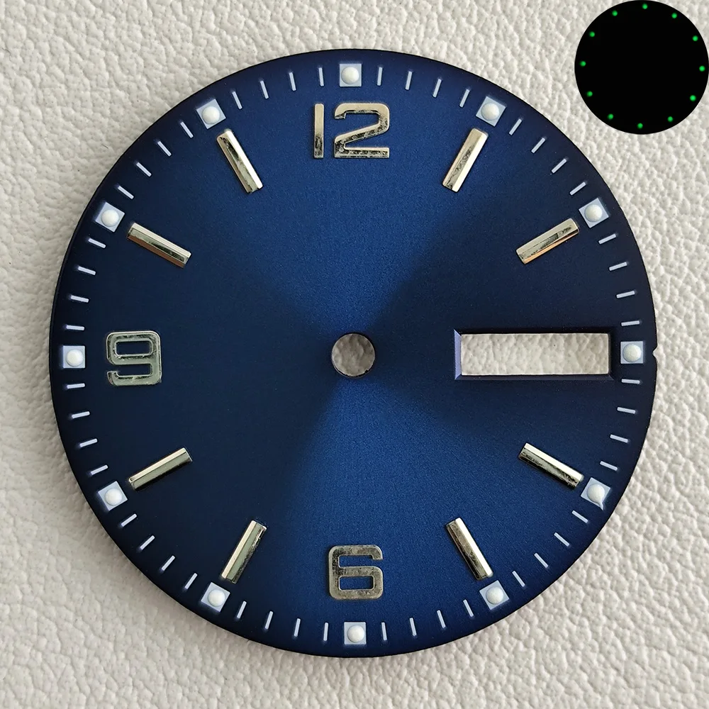 Циферблат 28 5 мм циферблат NH36 механизма аксессуары для часов с указателем NH35NH36