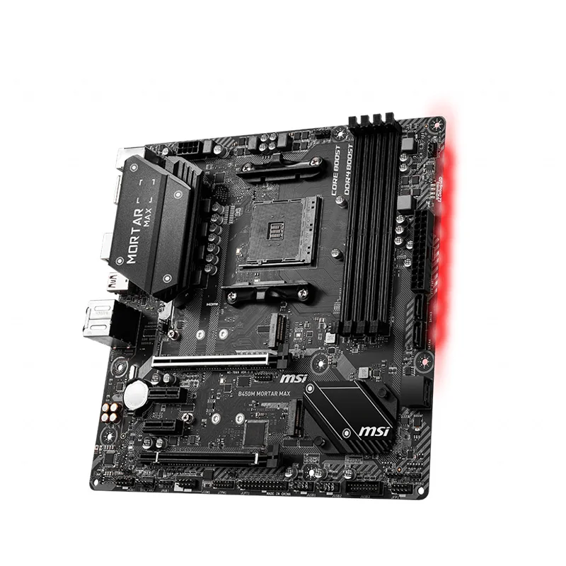 Msi b450m mortar max подсветка. Материнская плата msi am4 b450m. Msi b450 mortar max. Msi am4 b450 b450m mortar max. Msi b450m mortar max.