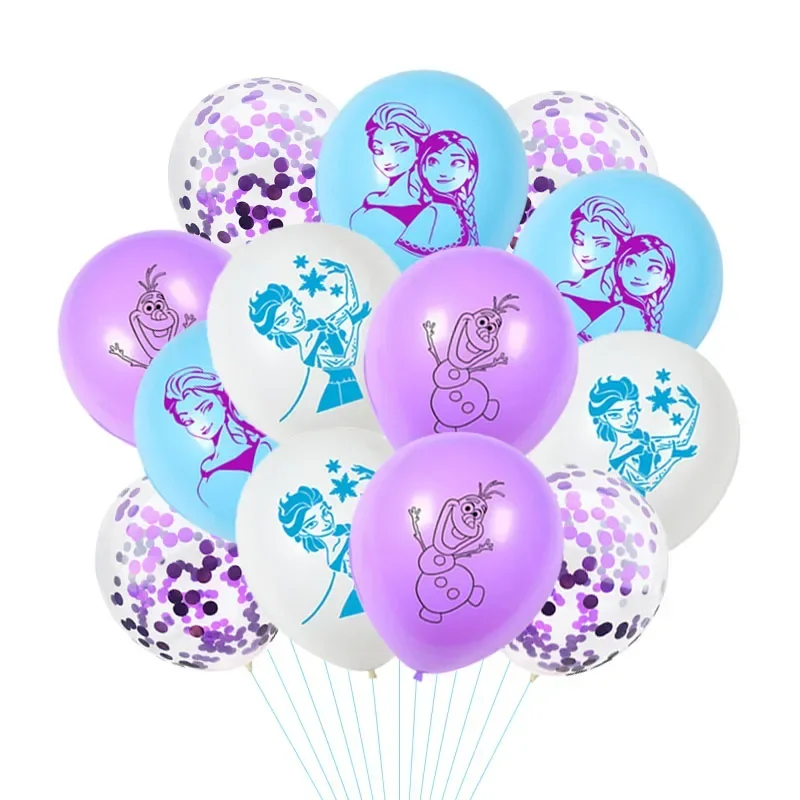 10/15 шт. Мультяшные воздушные шары Холодное сердце