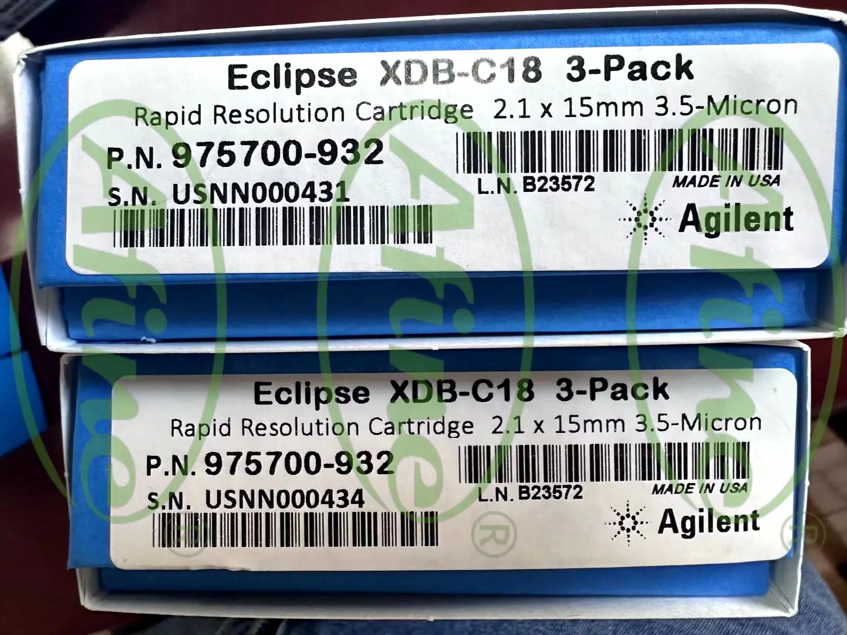 AFINE Agilent 975700 -932 ZORBAX RR Eclipse XDB-C18 3 5 мкм 2 1 x 15 мм картридж (RR) шт.