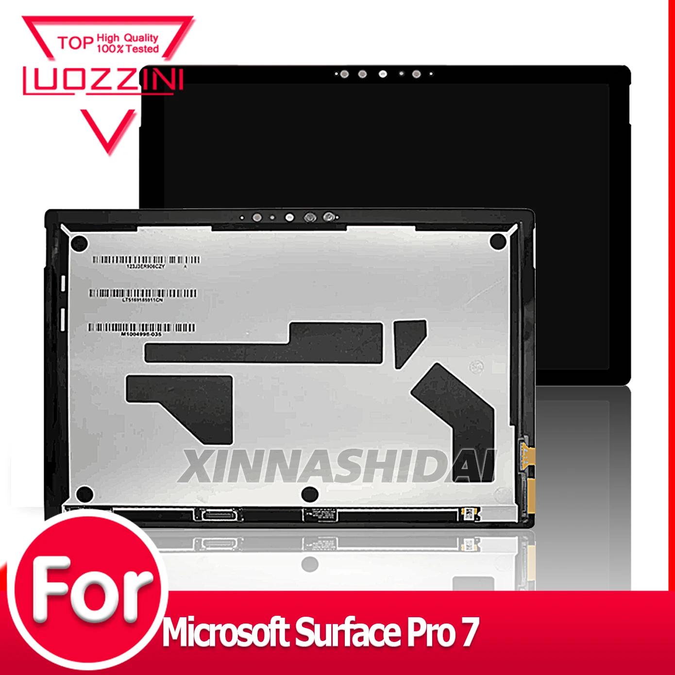 Для Microsoft Surface Pro 7 1896 ЖК-дисплей дигитайзер сенсорного экрана полная сборка