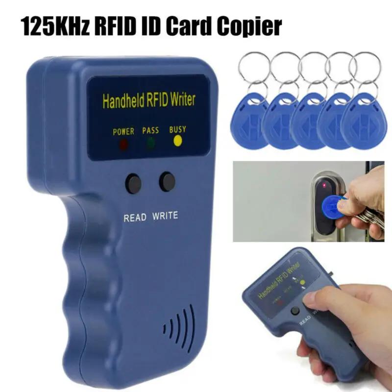 

Ручной Дубликатор ключей и карт RFID, 125 кГц + 5 бирок, США