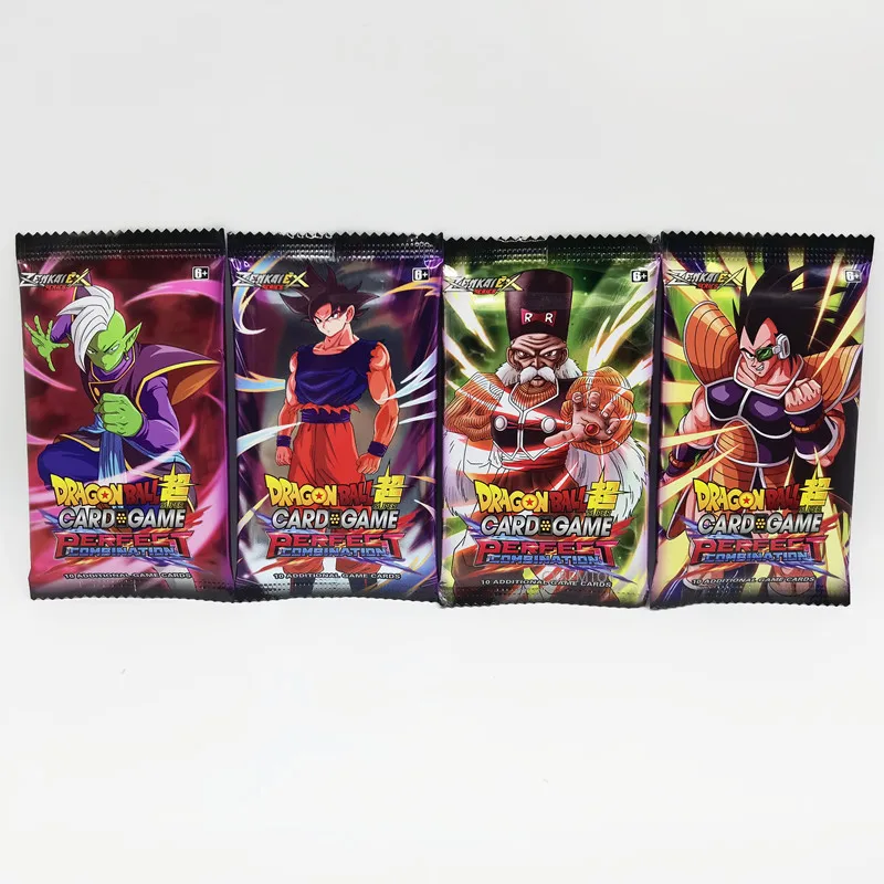 Фото Английские 300 шт., карты Dragon Ball Super Booster, идеальная комбинация, коллекционная карточная игра с коробкой, боевая коллекция игрушек для детей №3