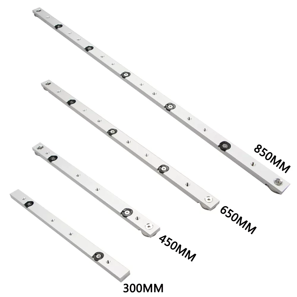

300/450/650/800MM Universal T track Slider Aluminium Alloy Miter Bar Slider Table Saw Miter Gauge Rod DIY Woodworking Tools Kit