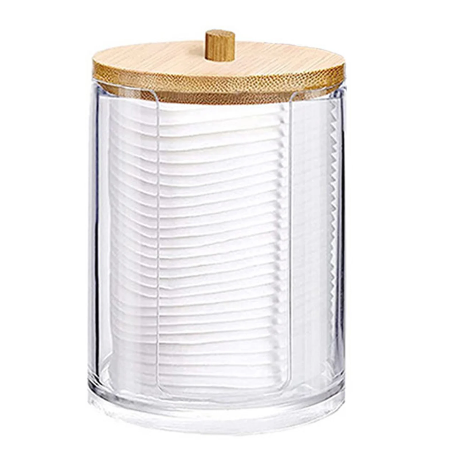 

HOT 3pcs Qtip Holder Dispenser Swabs Dispenser with Wood Lids for Hair Tie Band Makeup Brush Beauty Egg