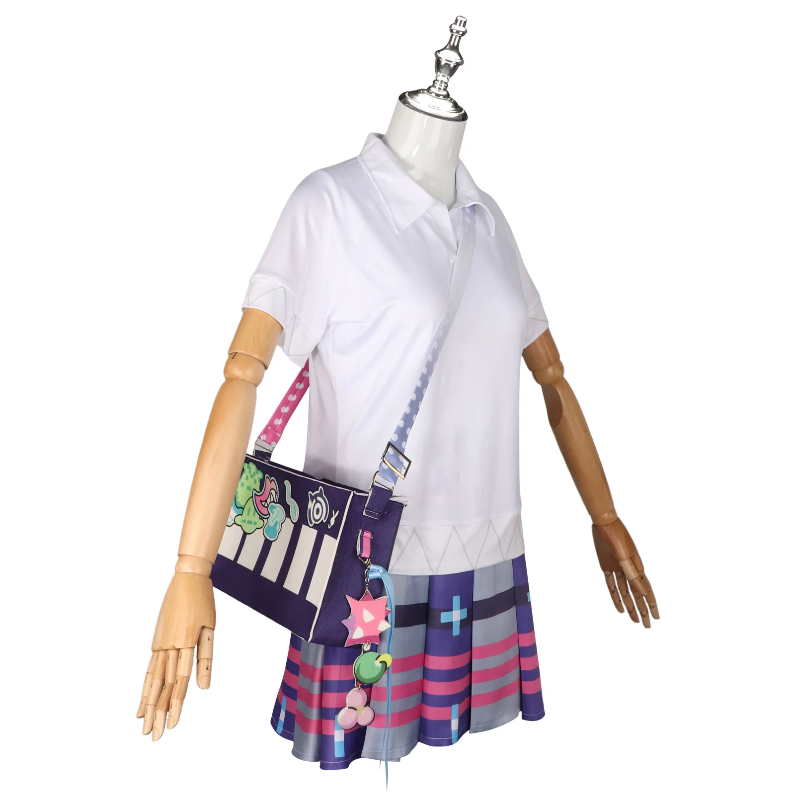 4 шт. костюм для косплея в стиле аниме Mikkus сумка на каждый день девочек женская