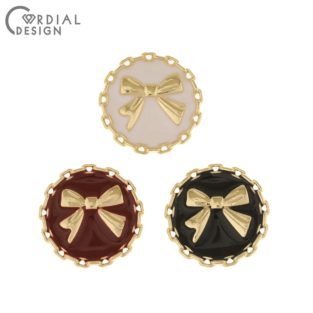 

Cordial Design 50Pcs 20*20MM Jewelry Accessories/Pendant/Paint Effect/Round Shape/Hand Made/DIY Making/Charms/Earring Findings