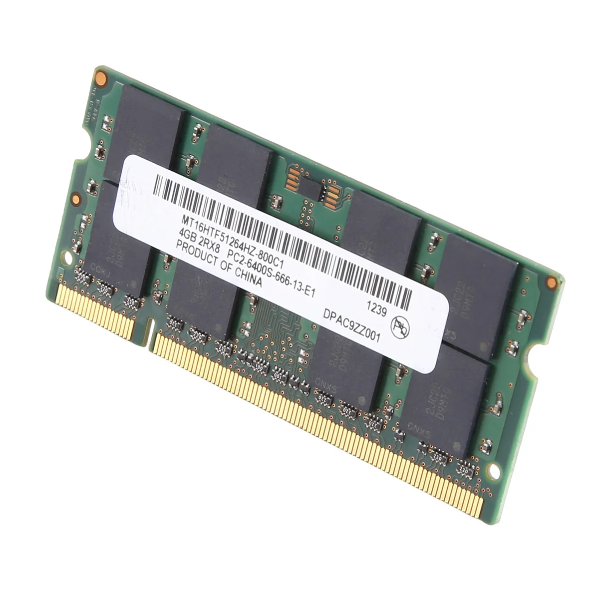 Для MT DDR2 4 ГБ 800 МГц ОЗУ PC2 6400S 16 чипов 2RX8 1 8 В 200 контактов SODIMM для памяти ноутбука