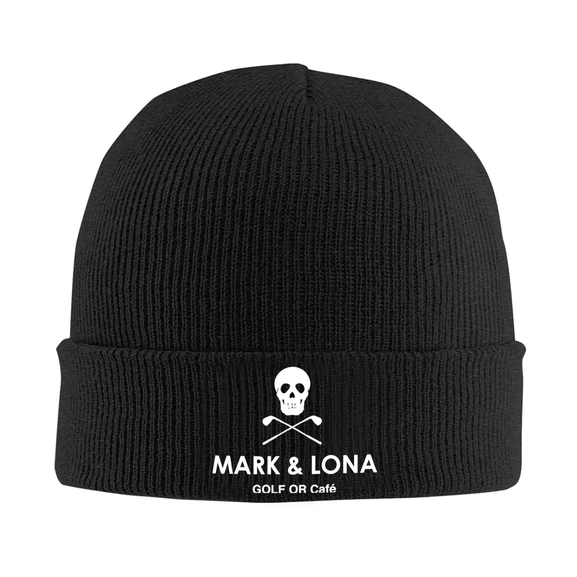 Вязаная шапка для гольфа Marks &amp Lonas осенне-зимняя теплые цветные шапки унисекс