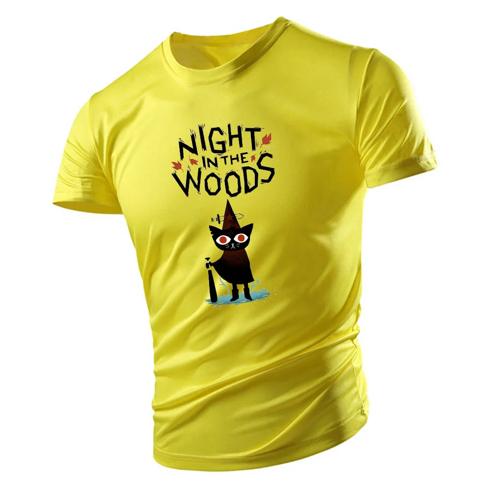 

New Men'S Fashion Casual Round Neck Short Sleeve T-Shirt Loose Comfortable Multi-Color Shirt 2d Letter Printing Quick Drying