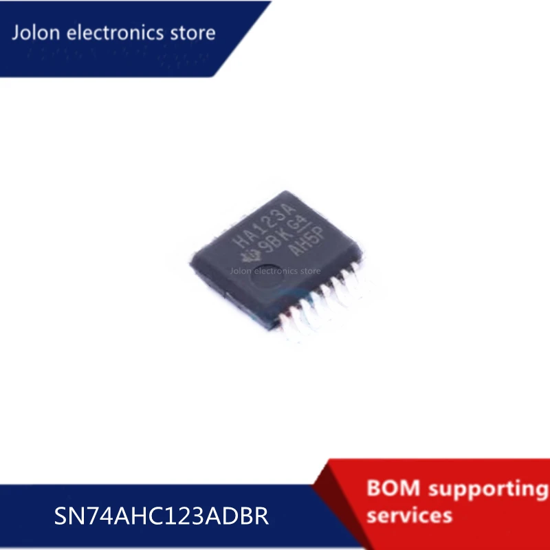 

Новый многочастотный генератор SN74AHC123ADBR с шелковым экраном HA123A SSOP16
