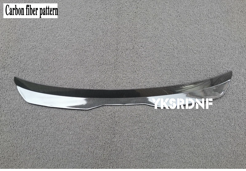 Спойлер для FIAT Grande Punto Abarth 2007-2010 высококачественный глянцевый черный спойлер из