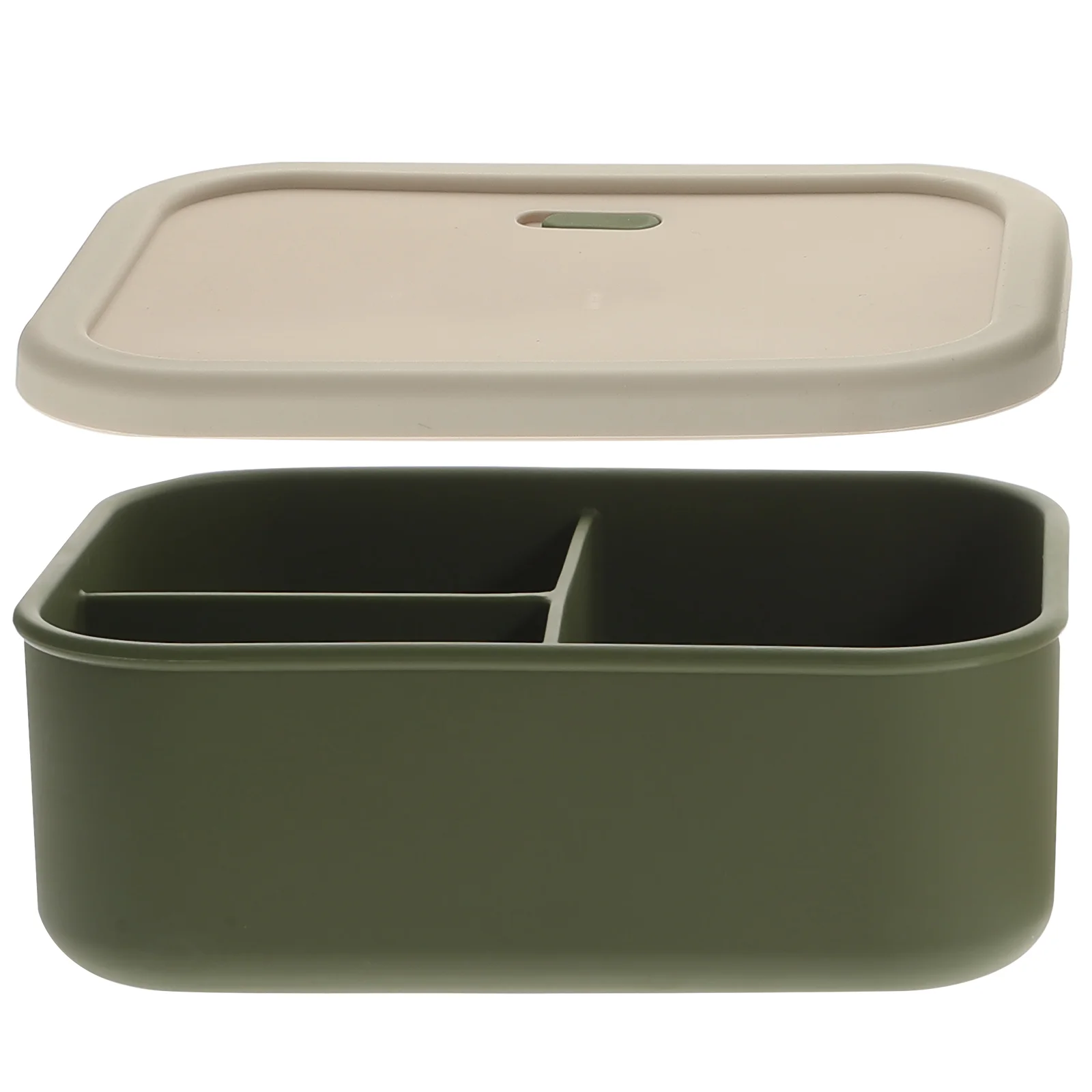

Box Lunch Container Silicone Storage Bento Picnic Meal Containers Outdoor Microwave Sandwich Students Bowls Portable Snack