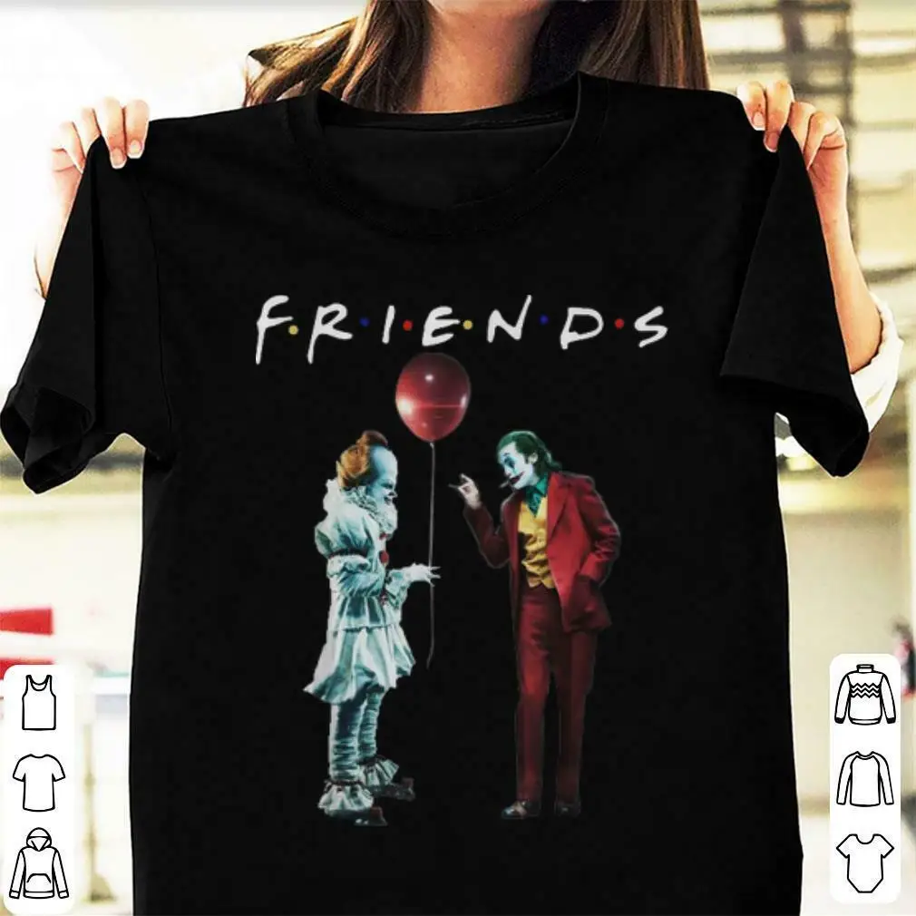 

Novel Vintage Joker Friends Gift Mens T Shirt. Short Sleeve 100% Cotton Casual T-shirts Loose Top Size S-3XL