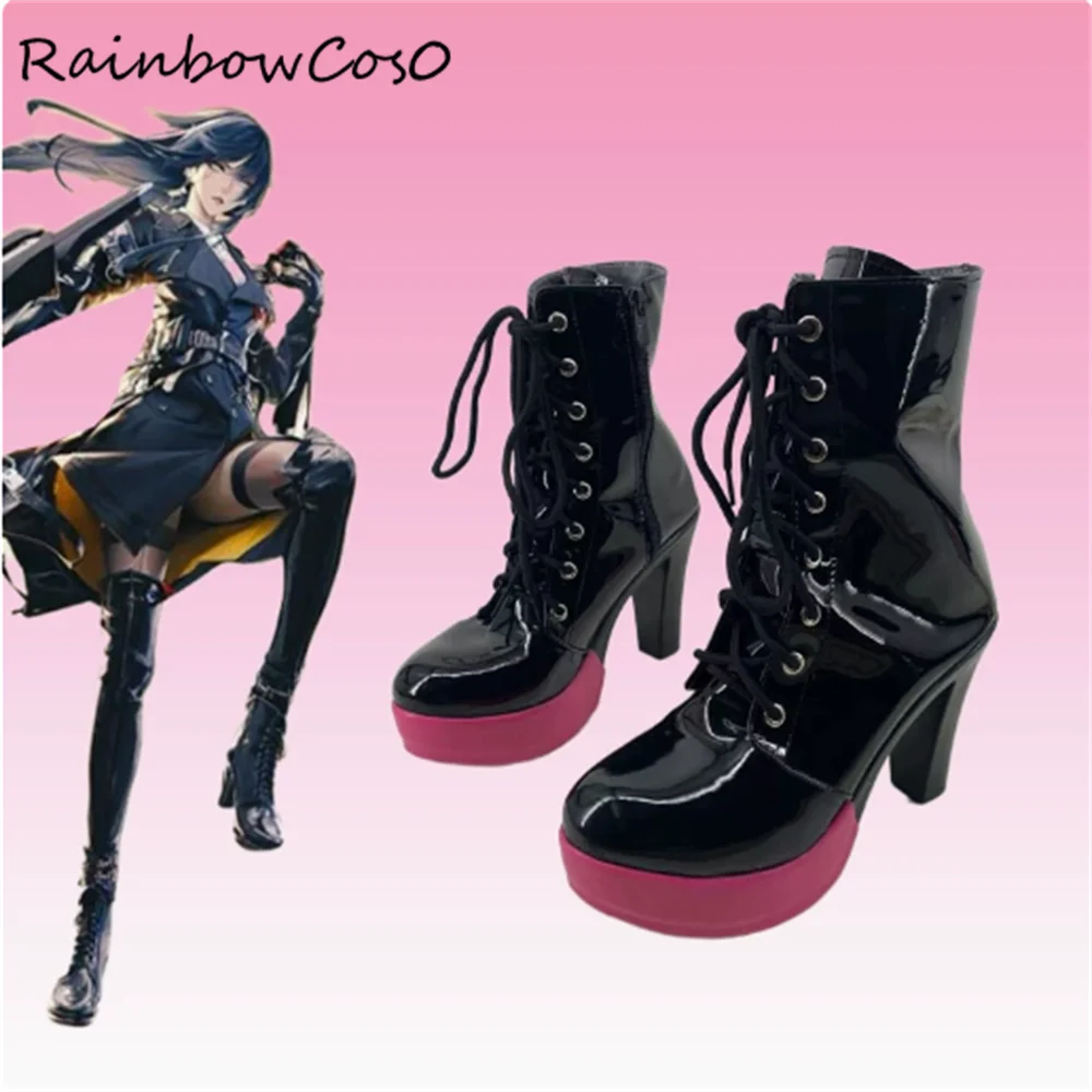Rahu обувь для косплея дорога в никуда сапоги аниме Хэллоуин RainbowCos0 W4294