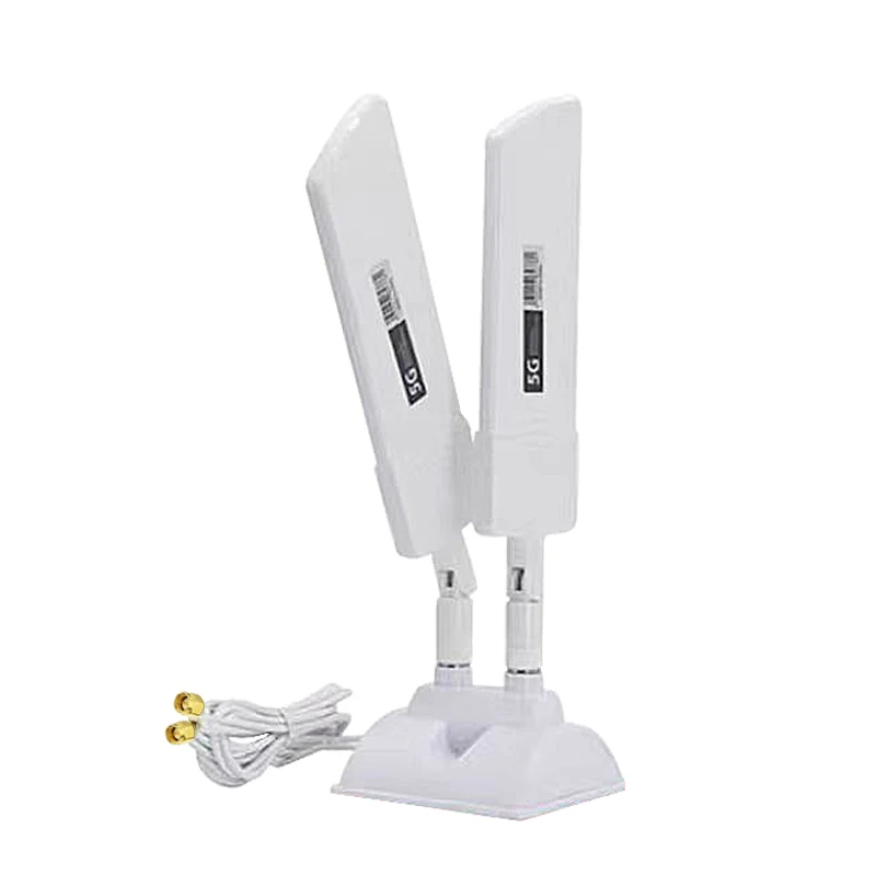 Signal Boost 5G 4G LTE 3G GSM 600~6000Mhz Router Aerial Omni WiFi CPE PRO Wireless Antenna With 2*2 Cable And TS9 SMA Male