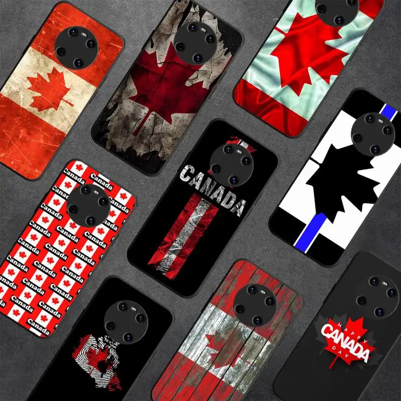 

Canada Flag Phone Case for Huawei Y 6 9 7 5 8s prime 2019 2018 enjoy 7 plus
