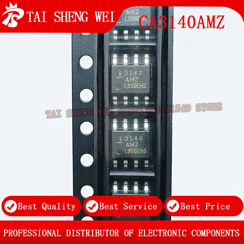 Набор микросхем 3140 CA3140AMZ CA3140AMZ96 CA3140AM CA3140 SOP8 SOP8 SMD IC, 10 шт.