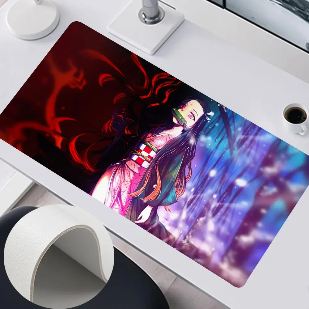 Коврик для мыши D-Demon S-slранты K-Kimetsus no Y-Yaibas 900x400 мм, клавиатура для ПК, настольные коврики, HD Печатный компьютер 80x40 см, двусторонний Lea (art.: 3920c6d5eaeca) - 3920c6d5eaeca