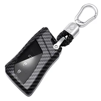 abs carbon fiber car remote smart key case cover for lexus es lc ls ux carbon fiber key shell accessories