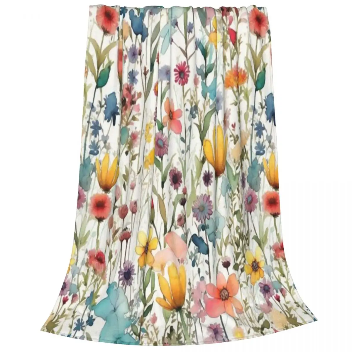 Wildflowe прочное фланелевое одеяло-легкий уход флисовое покрывало для домашнего