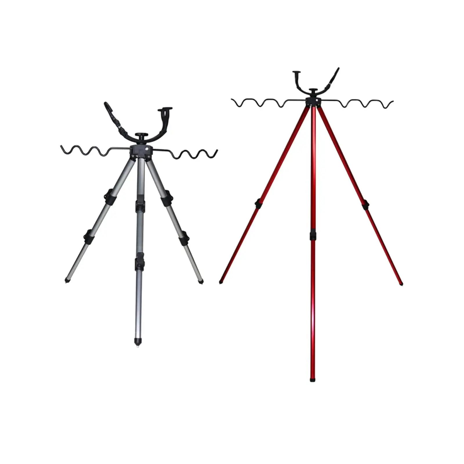 Fishing Rod Holder for All Terrains 7 Rods Tripod Sea Pole Bracket