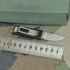 Тактический маленький прямой нож 2425 с K-оболочкой, карманный кухонный инструмент для кемпинга и охоты на природе, подвесные ножи на шею для повседневного использования