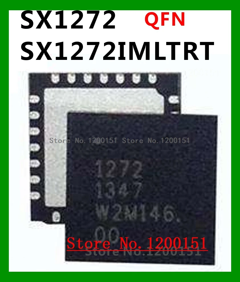SX1272 SX1272IMLTRT SX1276 SX1276IMLTRT SX1278 SX1278IMLTRT SX1301 SX1301IMLTRC M430F5503 M430F5503IRGZR QFN