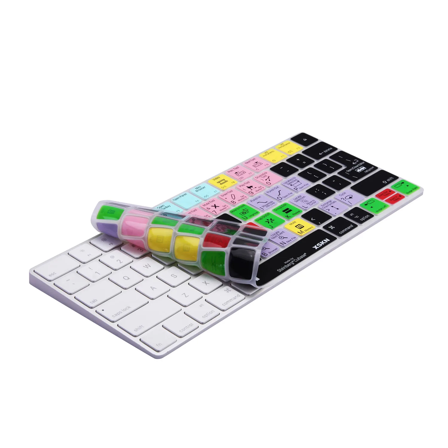 XSKN Steinberg Cubase Shortcuts Чехол для клавиатуры волшебной A1644 функциональные клавиши