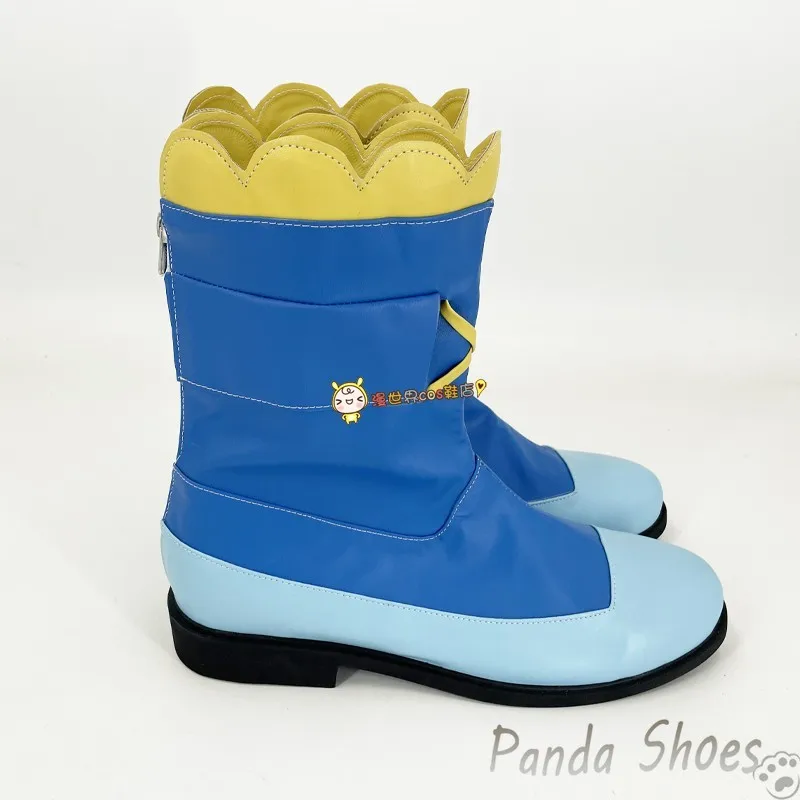 Аниме Pet Elf Grusha косплей обувь игра Cos длинные ботинки комикс костюм реквизит для