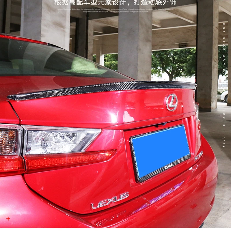 

For lexus rc300 200t RC350 Spoiler 2015 2016 2017 RC200 Carbon Fiber Rear Trunk Wing Spoiler Carbon Fiber