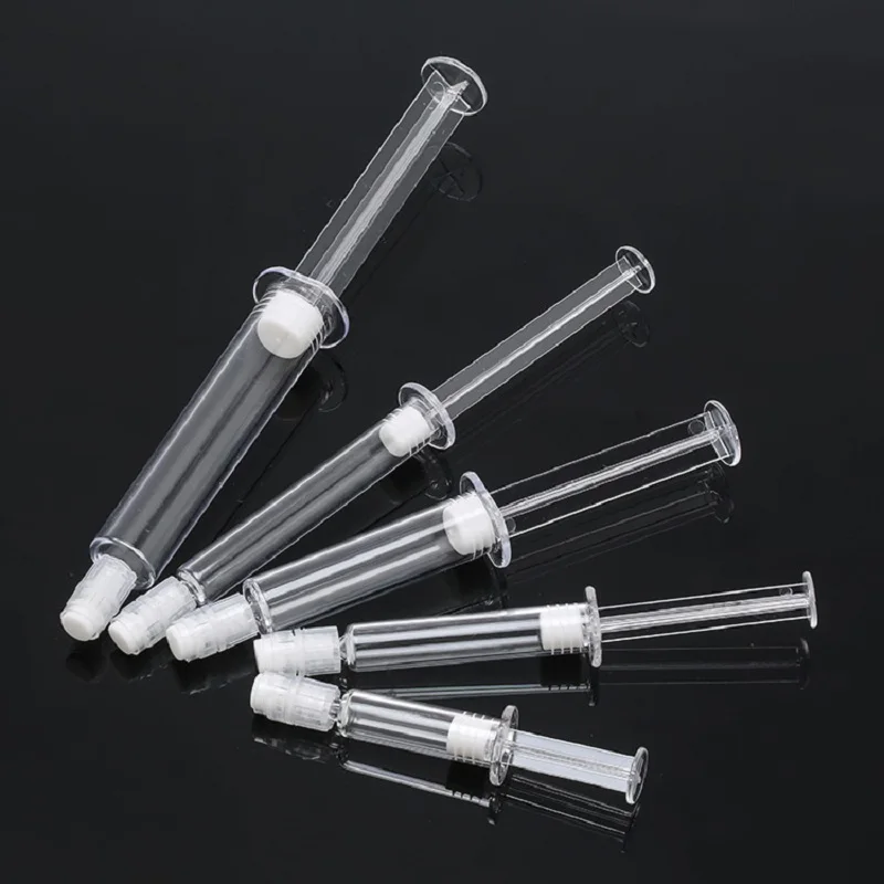 

1ml 2ML 3ml 5ml 10ml syringe injection airless bottle sample test serum/essence/lotion/emulsion skin care cosmetic packing
