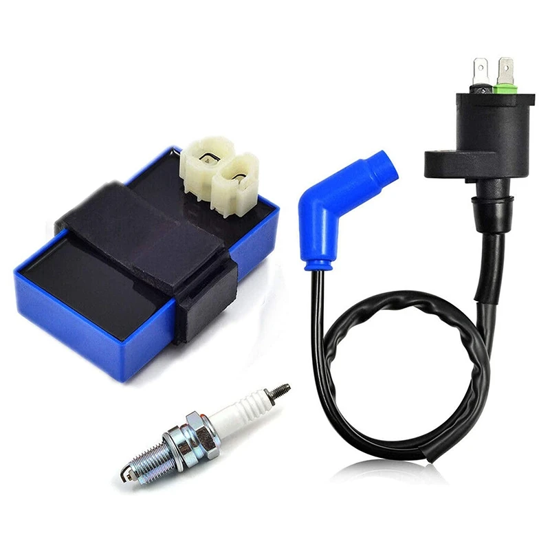 

Свеча зажигания катушки зажигания CDI Коробка для Honda Fourtrax 300 TRX300 2X4 4X4 1990-1993 30410-HC4-770 30510-HC4-000