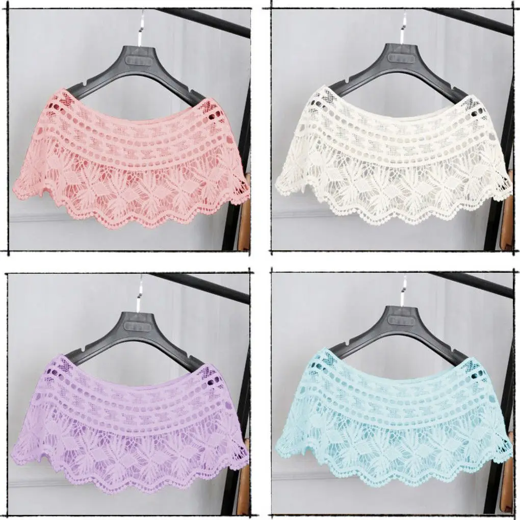 

Patterned Shawl Knitted Shoulder Female Dress Accessories Korea Japan