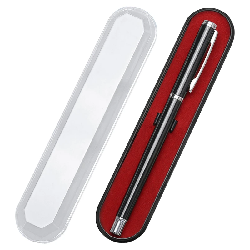 

1 Piece Fiber Optical Cleaver Scribe Tool Pen-Type Carbide Fiber Scribe Flat Head With Gift Box Black