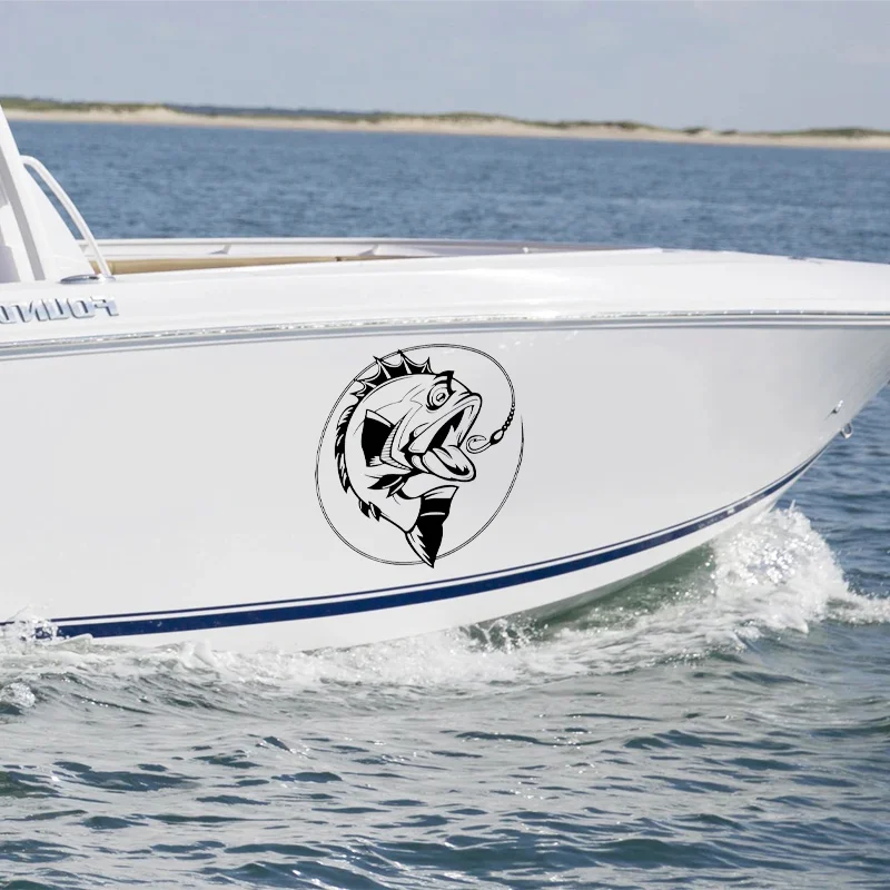 Хобби Рыбалка Охота удочка снасти автомобиль Лодка наклейки виниловые искусства