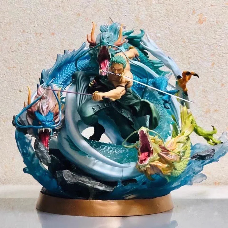 Фигурка героя Аниме Figma Gk Roronoa Zoro стильная экшн-Фигурка тройной меч дракон манга
