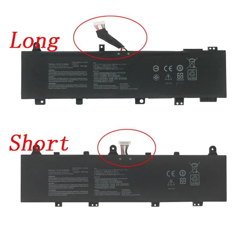 ZEDI C41N1906 C41N1906-1 Аккумулятор для ноутбука ASUS GX550LWS GX550LXS FA506QR FA506QM FA706IH FA706QR FX506HC FX506HM FX706H