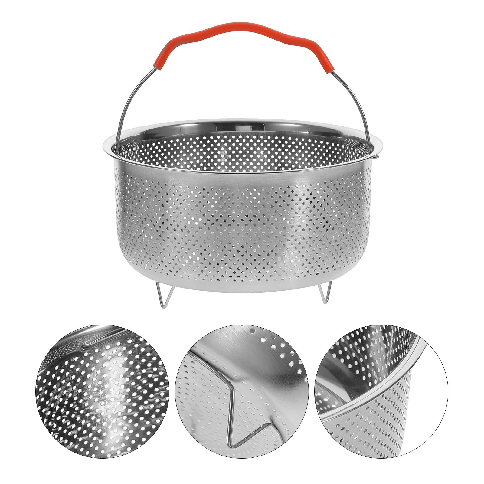 

Stainless Steel Rice Steamer Electric Cooker Supplies Accessories Rack Pots Kitchen Steaming Basket Household