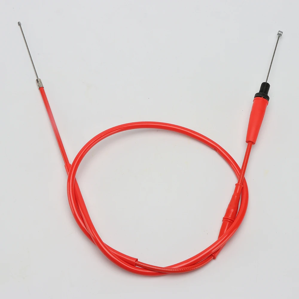 Прямой трос дроссельной заслонки 1185 мм, кабель газовой дроссельной заслонки для мотоцикла, универсальный ускоритель для Yamaha Honda Suzuki ATV питбайка