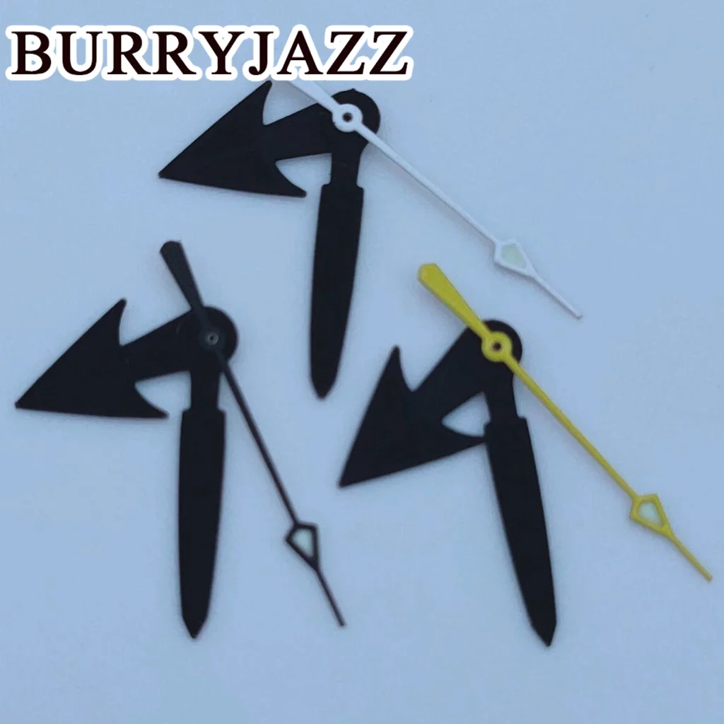 BURRYJAZZ NH35 NH36 NH38 7S26 7S36 4R35 4R36 часы стрелки черные белые желтые зеленые светящиеся