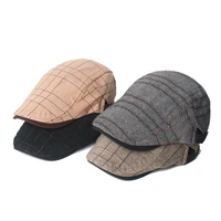 summer pure linen hat ivy hat golf driver mens flat taxi 55 60cm breathable sun hat golf cap adjustable 55 60cm multi color