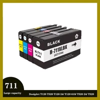 einkshop compatible ink cartridge for hp 711 711xl ink cartridge for hp711 desigjet t120 t520 t120 24 t120 610 t520 24 t520