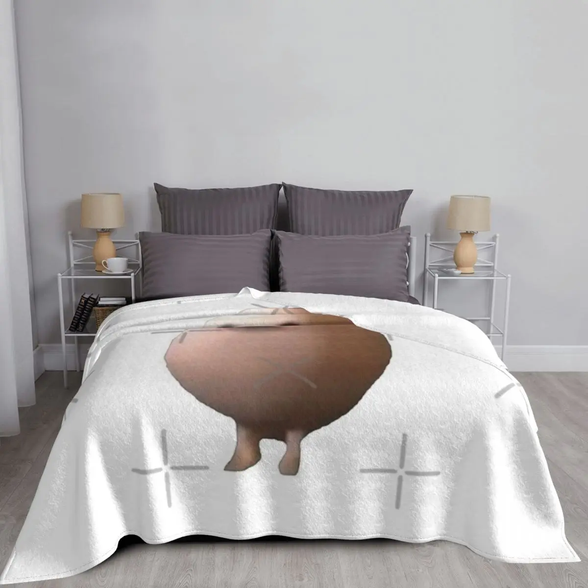 Яйцо Собака одеяло покрывало на кровать Kawaii Сверхлегкий