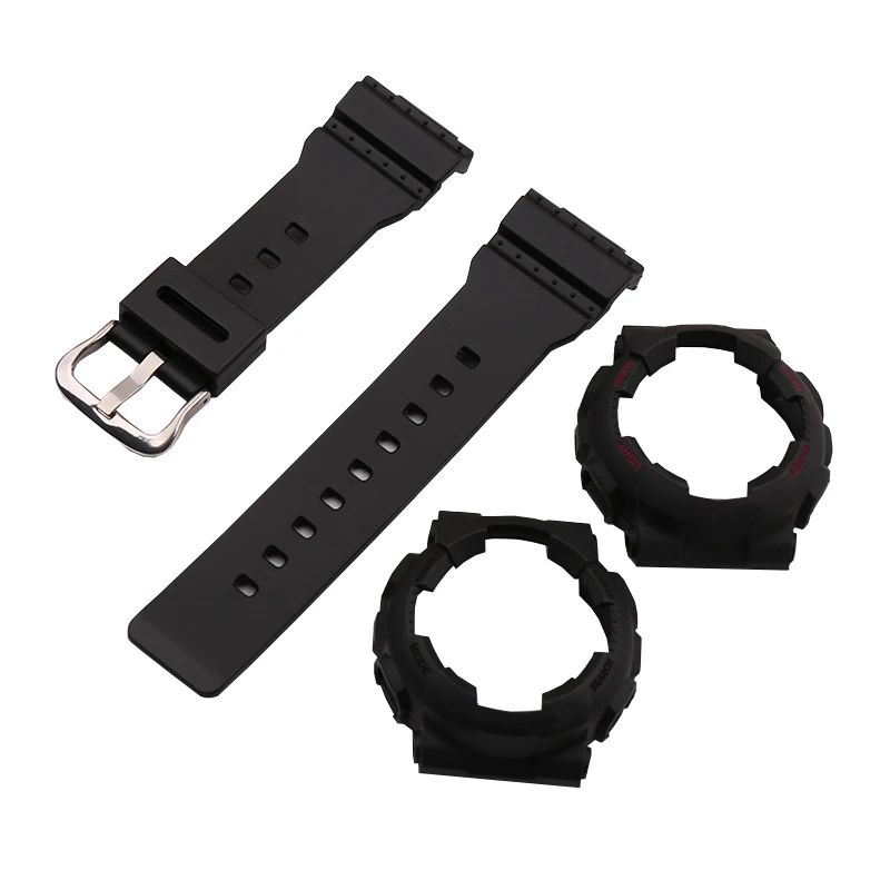 Watch Accessories Resin Strap Case for Casio BABY-G BA-111 BA-110 BA-112 120 Waterproof Watch Strap Women's Strap