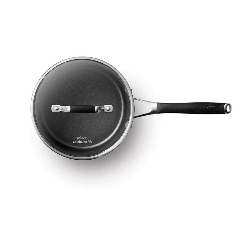 

Fast Shipping Select by AquaShield Nonstick 3.5-Quart Sauce Pan with Lid
