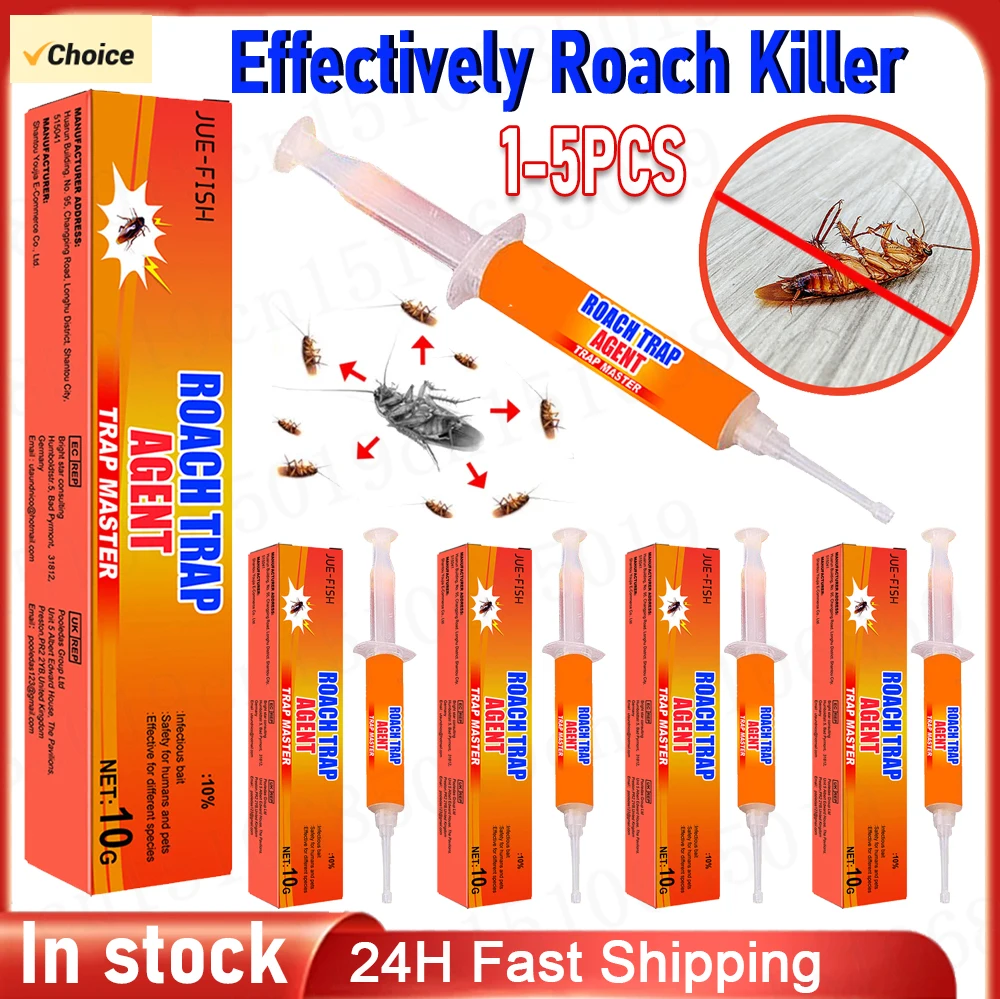 1-5 шт. гель для уничтожения тараканов